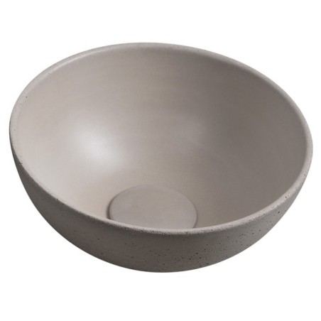 Lave-vaisselle en béton, dia 26cm, sable
