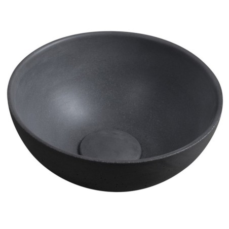 Lavabo en béton, dia 26cm, anthracite