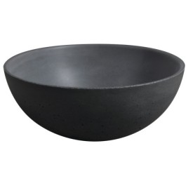 Lavabo en béton, dia 26cm, anthracite
