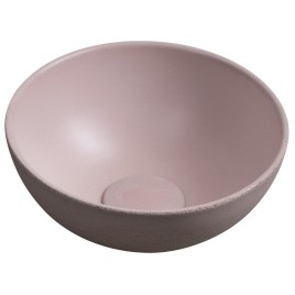 Lavage en béton, dia 26cm, rose