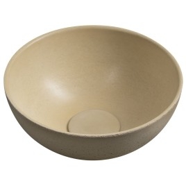 Rondelles en béton, dia 26cm, jaune