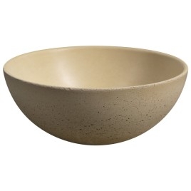 Rondelles en béton, dia 26cm, jaune