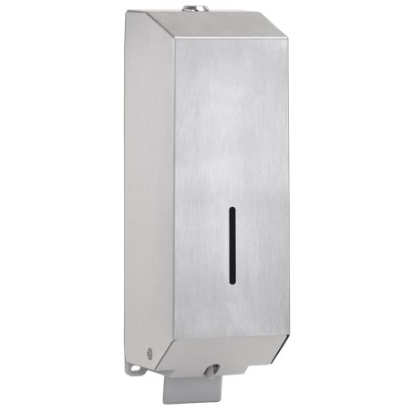 Distributeur de savon 1100ml, acier inoxydable mat