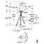 Grohe Eurosmart Cosmopolitan - Mitigeur de lavabo avec vidage, chrome 32955000