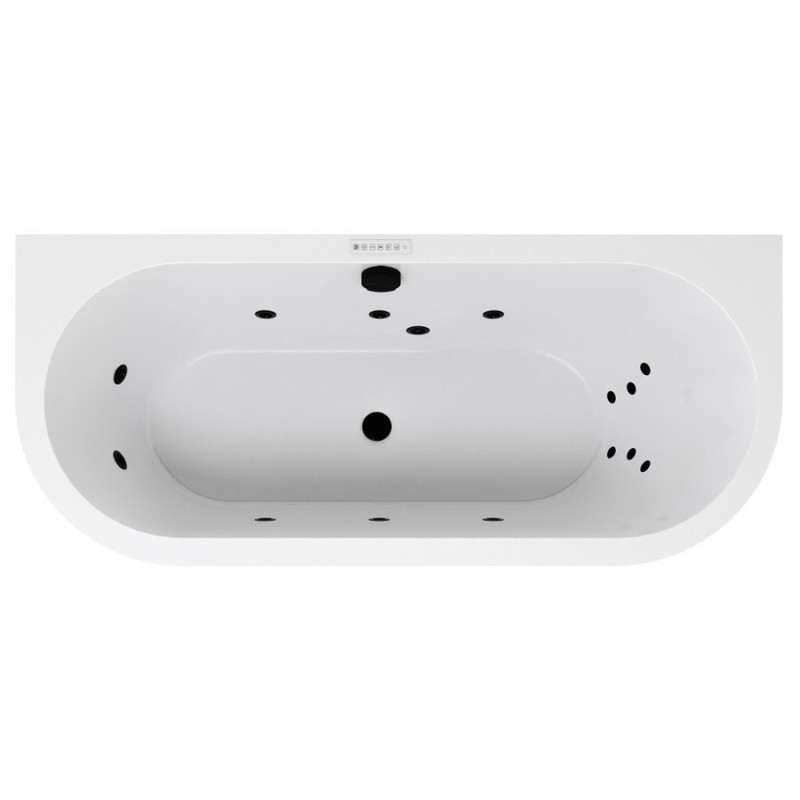 INFINITY Système de massage HYDRO, Contrôle électronique, noir