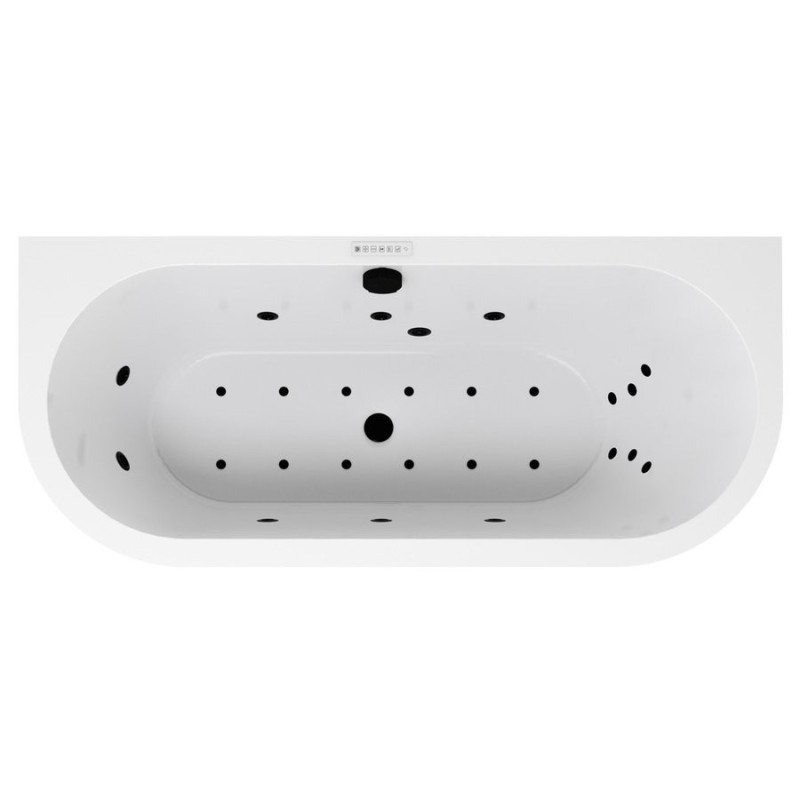 INFINITY Massage System HYDRO AIR, Contrôle électronique, noir