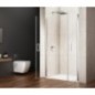 Porte douche double LORO 900mm, verre clair Porte douche double LORO 900mm, verre clair