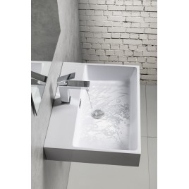 AQUATIC lavabo, fonte, 60x46cm, blanc