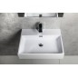 AQUATIC lavabo, fonte, 60x46cm, blanc