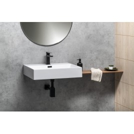 AQUATIC lavabo, fonte, 60x46cm, blanc