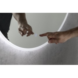 URSA Round LED-mirror dia. 60cm, Touch Sensor, dimmable