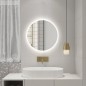 URSA Round LED-mirror dia. 60cm, Touch Sensor, dimmable