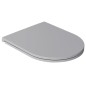 INFINITY Slim Toilet Seat, Easy Take, Soft Fermer, gris pierre INFINITY Slim Toilet Seat, Easy Take, Soft Fermer, gris pierre
