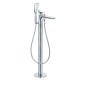 Kludi Amba - Mitigeur de baignoire pour montage au sol, chrome 535900575