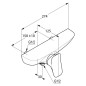 Kludi Amba - Mitigeur de douche, chrome 537100575
