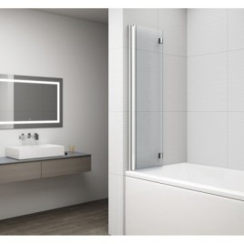 Écran de bain ROTA 900mm, verre clair