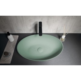 Robinet en béton de comptoir FORMIGO, 60x40cm, vert