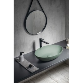 Robinet en béton de comptoir FORMIGO, 60x40cm, vert