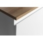 ALTAIR Vanity Unité avec planche 68 cm, weiß/Eiche emporio ALTAIR Vanity Unité avec planche 68 cm, weiß/Eiche emporio