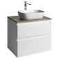 ALTAIR Vanity Unité avec planche 68 cm, weiß/Eiche emporio ALTAIR Vanity Unité avec planche 68 cm, weiß/Eiche emporio
