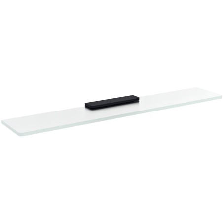 Plateau en verre 500mm, verre noir/produit