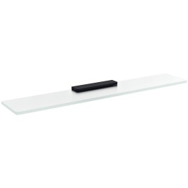 Plateau en verre 600mm, verre noir/produit