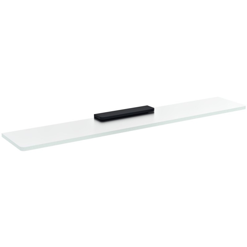 Plateau en verre 700mm, verre noir/produit
