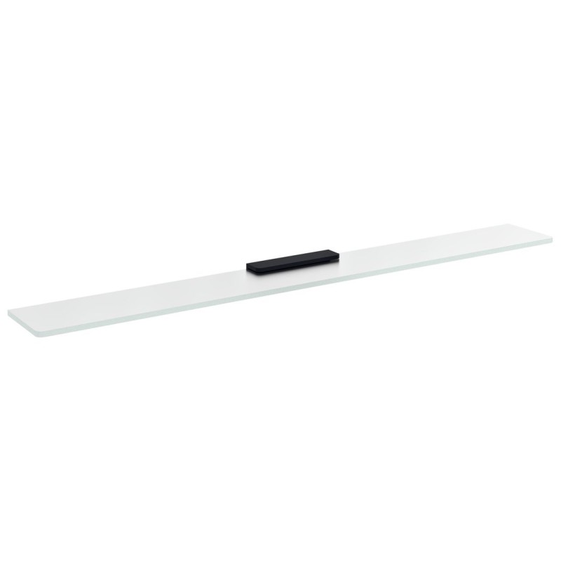 Plateau en verre 800mm, verre noir/produit