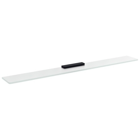 Plateau en verre 1000mm, verre noir/produit