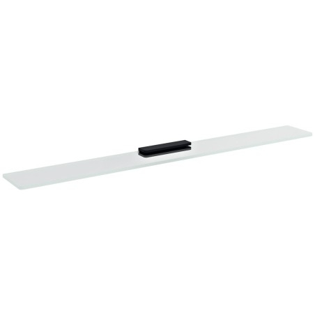 Plateau en verre 1000mm, verre noir/clair