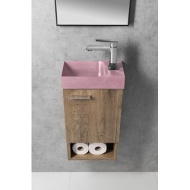 Mélangeur de bassin TURSI sans déchets pop up, chrome