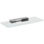 Plateau en verre 300mm, chrome/verre clair