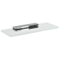 Plateau en verre 200mm, chrome / verre clair