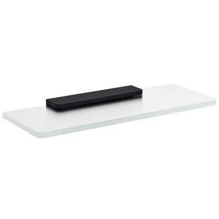 Plateau en verre 300mm, verre noir/produit