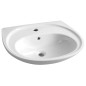 Lavabo en céramique 60x48cm, blanc