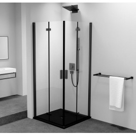 ZOOM BLACK écran carré 900x900mm, entrée du coin
