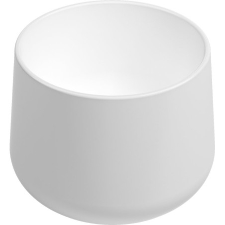 ALLEGRO Countertop Washbasin, dia 42cm, blanc