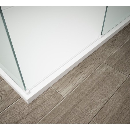 Barre de débordement ESCA 1200mm, blanc mat