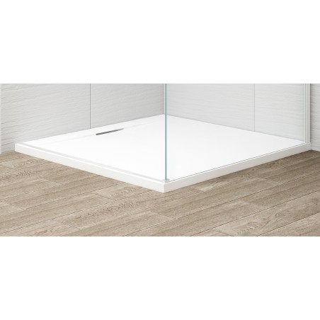 Barre de débordement ESCA 1200mm, blanc mat