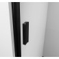 ZOOM BLACK Porte de douche Alcove 800 mm, verre clair, droite ZOOM BLACK Porte de douche Alcove 800 mm, verre clair, droite