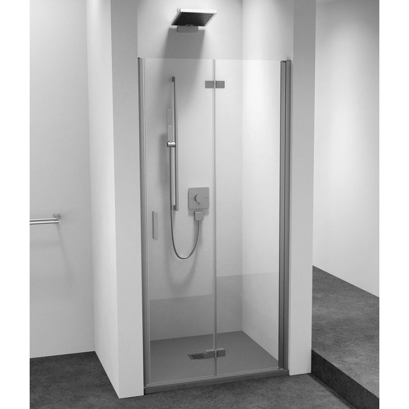 ZOOM Alcove Porte douche 900 mm, verre clair, droite ZOOM Alcove Porte douche 900 mm, verre clair, droite