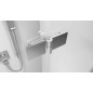 ZOOM Alcove Porte douche 900 mm, verre clair, droite ZOOM Alcove Porte douche 900 mm, verre clair, droite