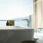 Axor Citterio E - Mitigeur thermostatique de baignoire à monter au sol, chrome 36416000 Axor Citterio E - Mitigeur thermostatique de baignoire à monter au sol, chrome 36416000