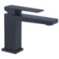 LATUS Washbasin Mixer Tap sans Pop Up Waste, blu notte