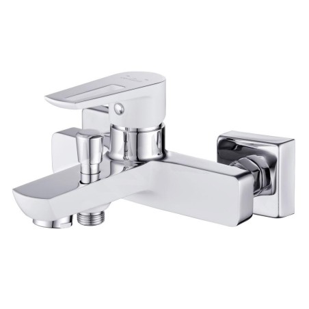 Cersanit Mille - Mitigeur de baignoire, blanc/chrome S951-008