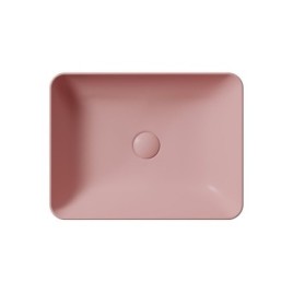 Comptoir SAND/NUBES lavabo en céramique 50x38cm, blush mat