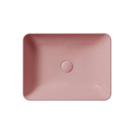 Comptoir SAND/NUBES lavabo en céramique 50x38cm, blush mat