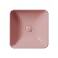 Comptoir SAND/NUBES lavabo en céramique 38x38cm, blush mat