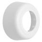 Rosette 85/40mm, hauteur 33mm, ABS/blanc
