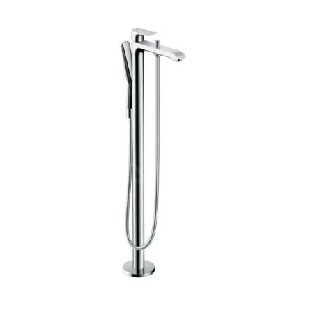 Hansgrohe Metris New - Mitigeur de baignoire à levier au sol, chrome 31471000